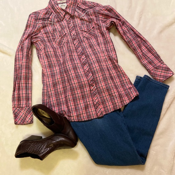 Ariat Western Button Down Shirt - Picture 5 of 5